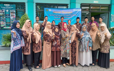 Kasi Pendidikan Madrasah Kemenag Cimahi Laksanakan Monitoring TKA MTs Nurul Falah